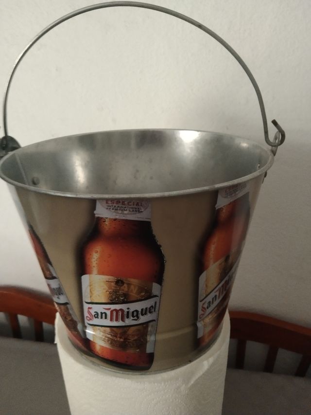 Cubo enfriador cerveza San Miguel
