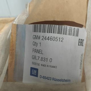 PARAGOLPES TRASERO OPEL ASTRA NUEVO 24460512