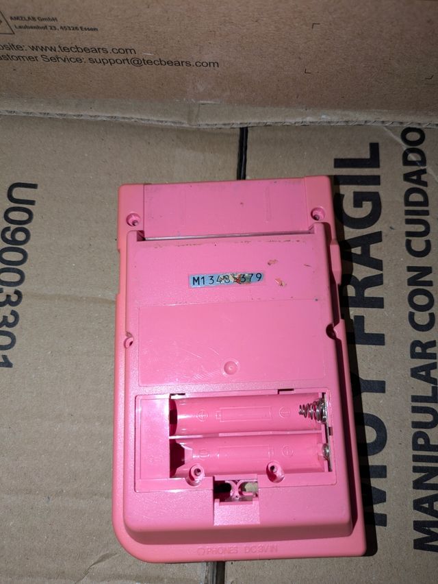 Carcasa Game boy pocket rosa