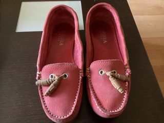 Mocasines de cuero mujer ZENDRA talla 36