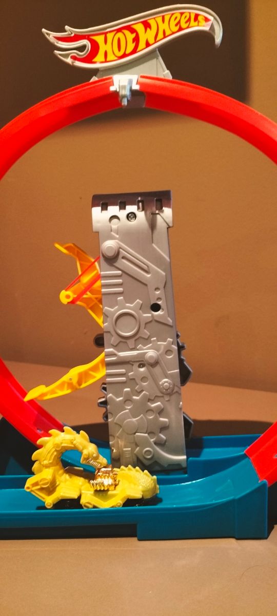 Pista De coches Hot weells con coche