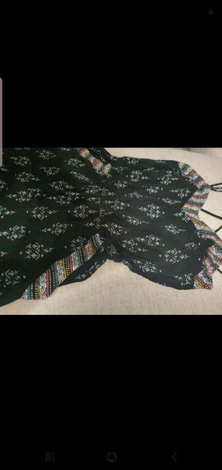 Mono negro Bohoo Indie, talla XS/S