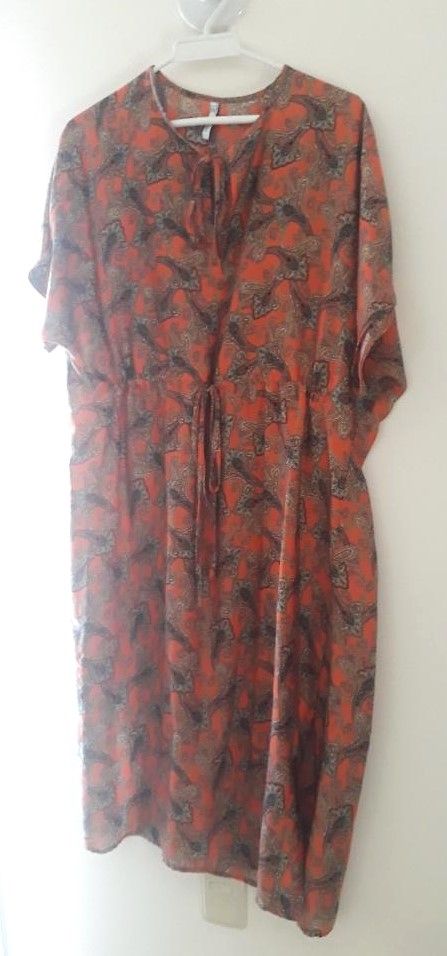 Vestido Mango Color Naranja