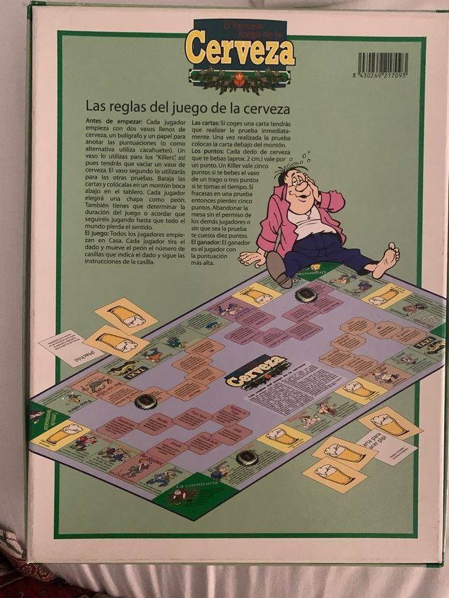 Juego de mesa: el juego d la cerveza