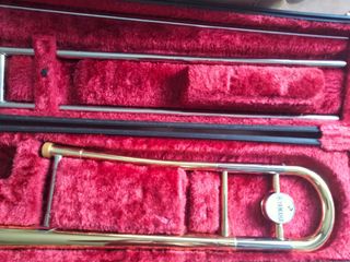 Trombón Yamaha ysl 354, Oró lacado