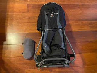 Mochila Portabebes Senderismo Deuter kid Comfort3