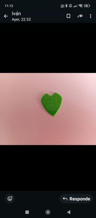 Púa Metallica kirk hammertt