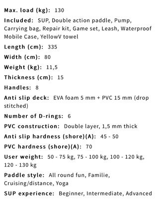 Tabla paddle surf