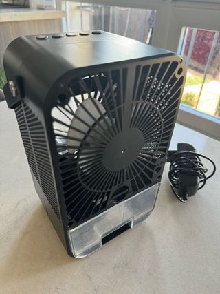 Ventilador enfriador aire frío con agua