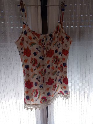 Blusa tirantes mujer 