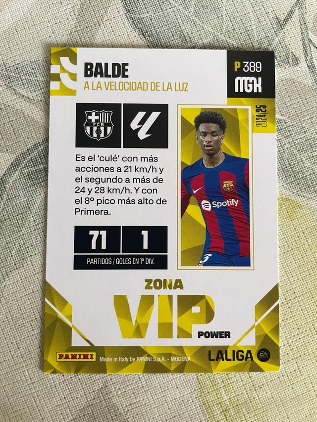Cromo Balde VIP MGK