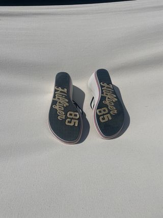 Chanclas cuña Tommy Hilfiger Talla 38 mujer