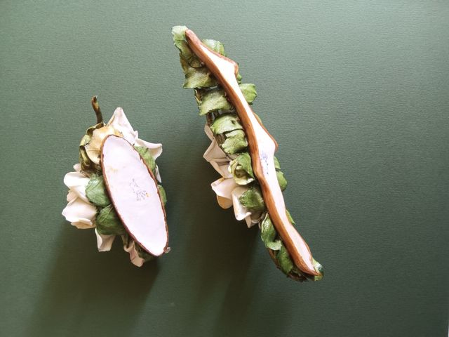 Rose porcellana Capodimonte Vintage