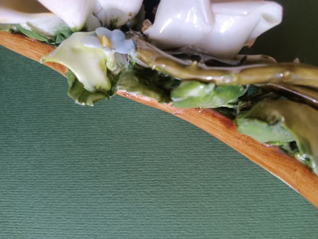 Rose porcellana Capodimonte Vintage