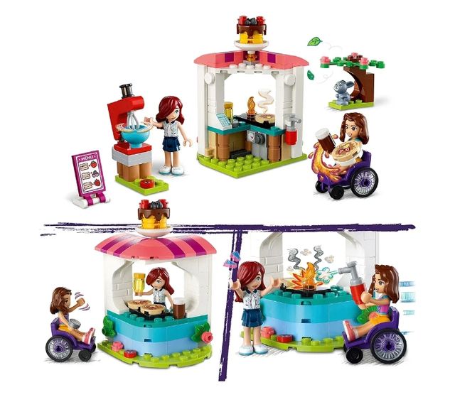 LEGO FRIENDS - PUESTO DE TORTITAS.