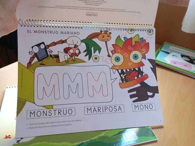 Lectoescritura Cocinero Tableta 2