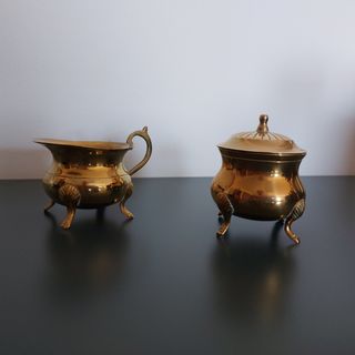 Oggetti in ottone set di 2