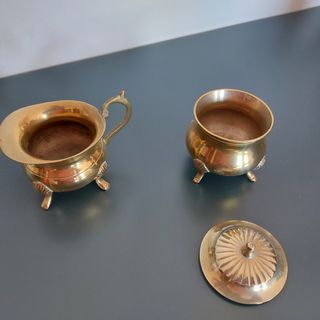 Oggetti in ottone set di 2