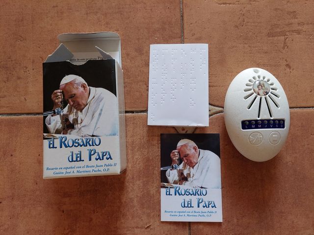 El rosario del Papa Juan Pablo II