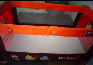 CUNA DE VIAJE MARCA MS Modelo "Friends"