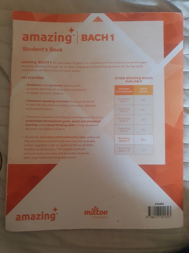 Amazing BACH 1 Student's Book