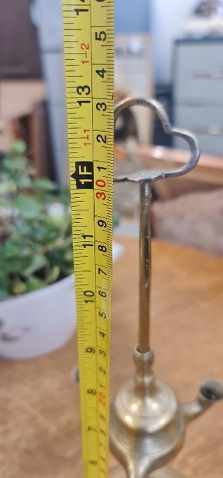 Lampara de aceite de 3 velones