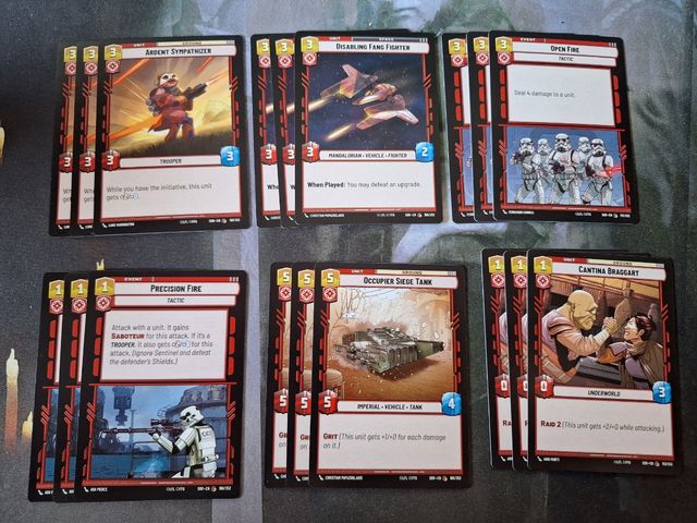 Star wars unlimited TCG pack de inicio