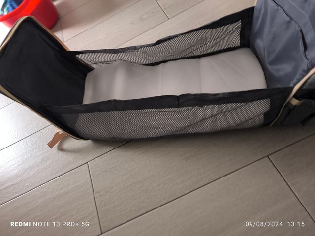 Mochila cambiador viaje no bajo precio 