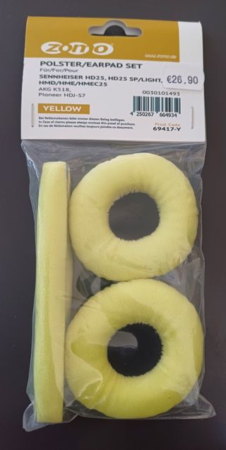 Kit Spugne e Cuscinetti ricambio Zomo