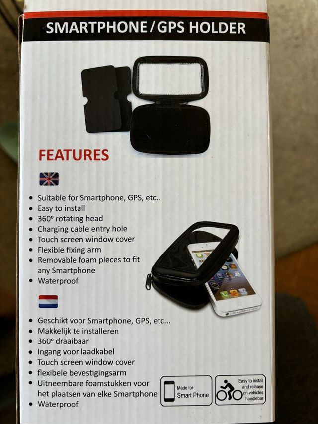 Soporte movil para moto o bici