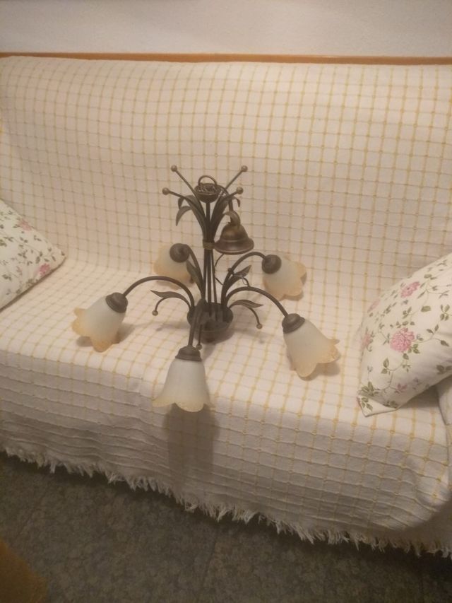 Lámpara colgante Lucrezia de 5 luces