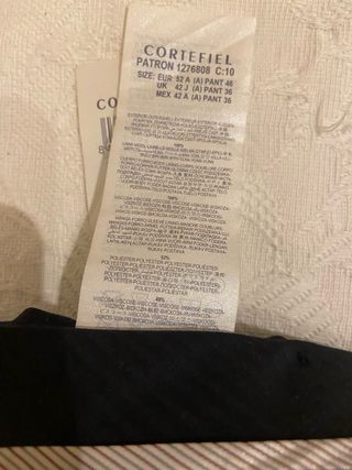 TRAJE DE VERANO SIN ESTRENAR CORTEFIEL