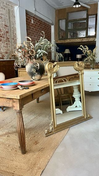 Espejo antiguo vintage