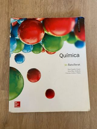 Llibres 2n Batxillerat