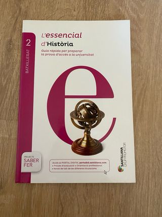 Llibres 2n Batxillerat