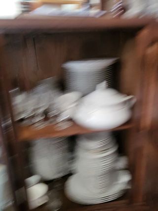 Fontes e pratos grandes