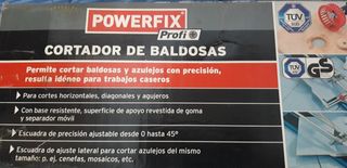 Cortadora baldosas