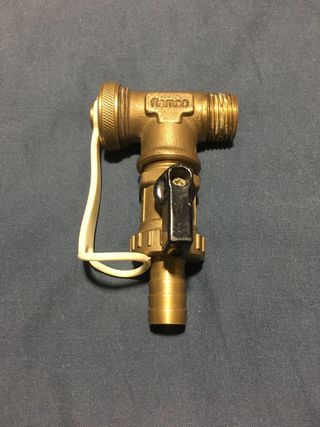 Valvula Flamco bola agua manguera 