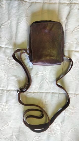 Bandolera de cuero nueva