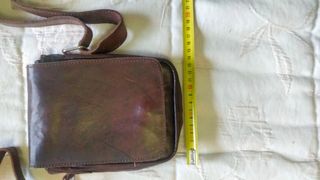 Bandolera de cuero nueva