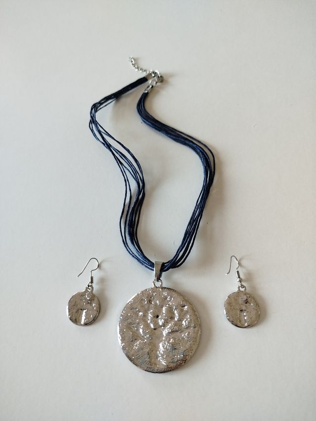 Conjunto de fio e brincos