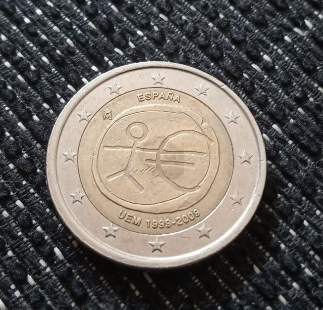 Moneda de hombre con arco 2 euros