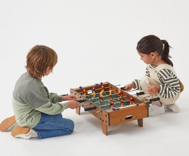 Futbolín mesa madera resistente NUEVO a estrenar