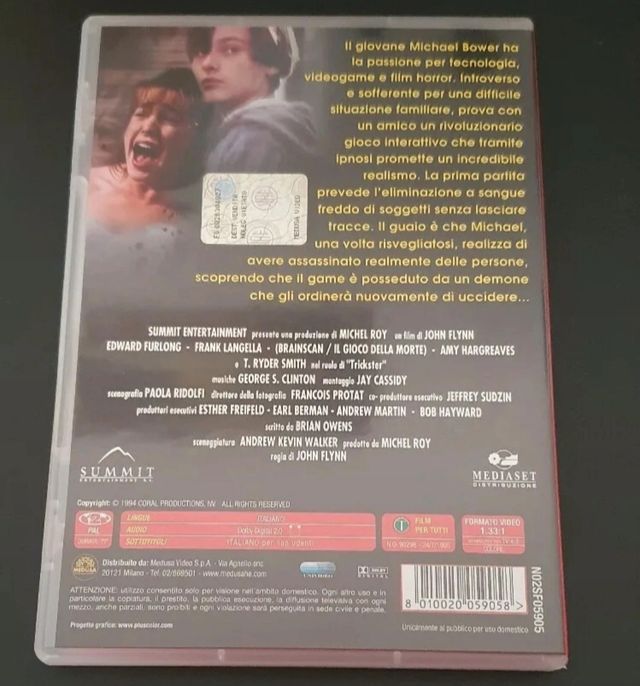 Brainscan - Il gioco della morte (1994) DVD
