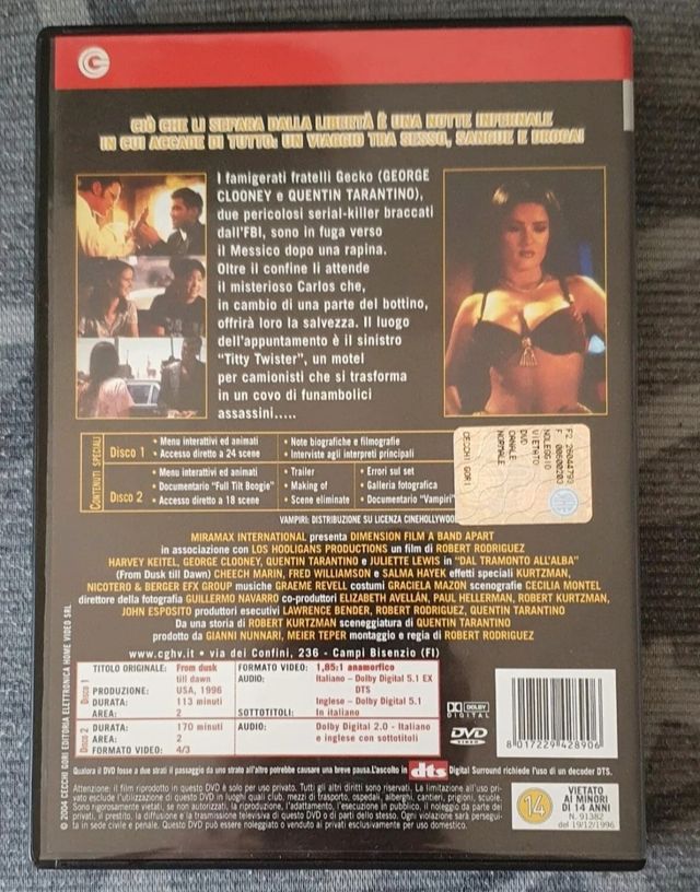 Dal Tramonto All'Alba Special Edition 2 DVD