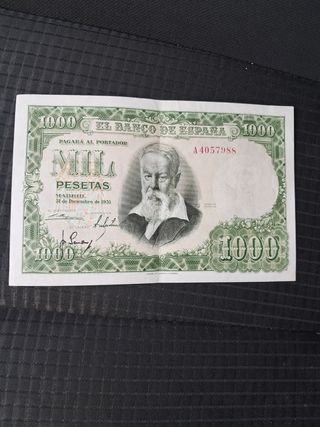 billete 1000 pesetas 1951