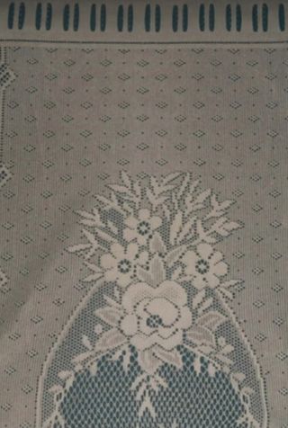 2 tende bianche a vetro cm 60×225