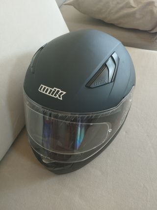 Casco Unik talla XS con pantalla solar