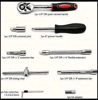46pc Kit de Herramientas