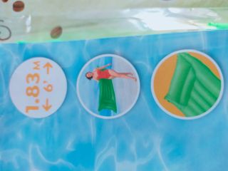 Materassino gonfiabile 183 x 69 cm